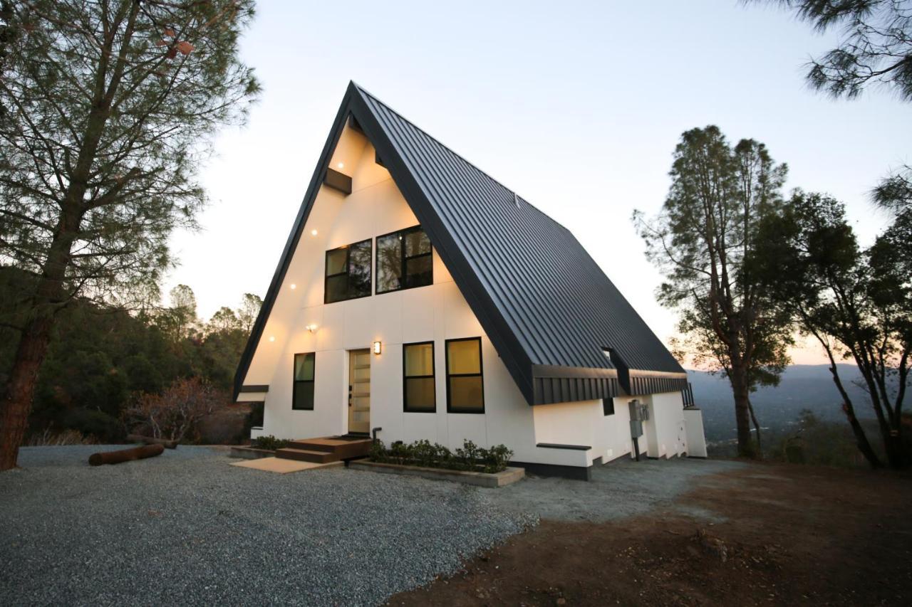 Willa High End A-Frame - Hot Tub - Awesome Views - Yosemite - Electric Vehicle Friendly - Sleeps 10 Oakhurst Zewnętrze zdjęcie
