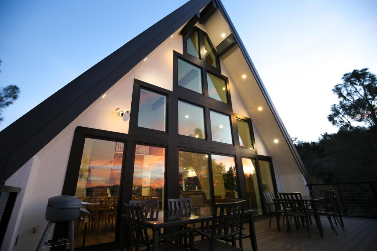 Willa High End A-Frame - Hot Tub - Awesome Views - Yosemite - Electric Vehicle Friendly - Sleeps 10 Oakhurst Zewnętrze zdjęcie